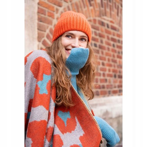 Rękawiczki Damskie Młodzieżowe Mitenki Bez Palców Długie Miękkie Casualowe na Arena.pl