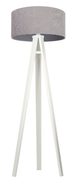 Lampa stojąca HOME 40 szara/biała zdjęcie 1