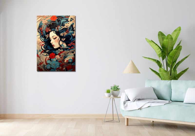 Obraz 60x90cm Szeptucha w Ogrodzie zdjęcie 2