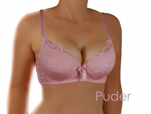 Koronkowa braletka Biustonosz MAX PUSH UP B 75 Kolory na Arena.pl