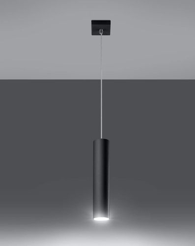 LAMPA wisząca SL.0327 metalowa OPRAWA zwis sopel tuba czarna na Arena.pl