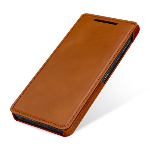 Stilgut Etui Blackberry Motion - Book, cognac na Arena.pl