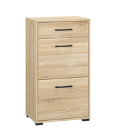 Szafka Na Buty 2- Drzwiowa z Szufladą 2D1SZ 50 cm Sonoma Jasna KARLO ML