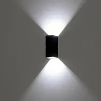 LAMPA ŚCIENNA ZEWNĘTRZNA LED IP54 6W GÓRA-DÓŁ