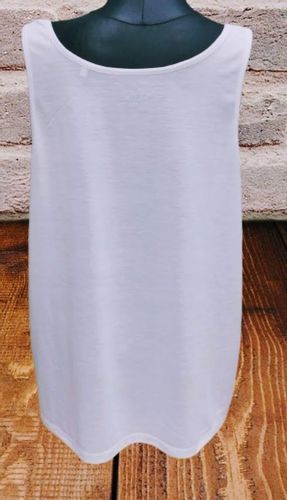Bluzka TOP TANK gładka BIAŁA Infinity Woman BASICS r 44 ( 2XL ) na Arena.pl