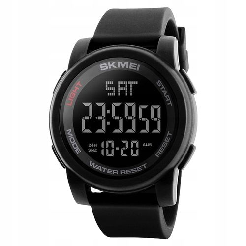 Zegarek męski elektroniczny wiele funkcji duża tarcza na Arena.pl