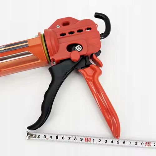 PISTOLET do silikonów klejów kartuszy gęstych wyciskacz Anti-Drip 360° na Arena.pl