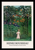 Plakat 20x30cm Design Exotic Forest, Rousseau Vintage do Salonu
