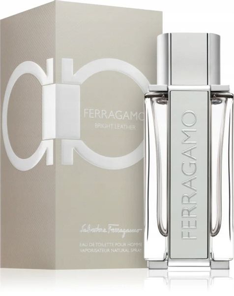 SALVATORE FERRAGAMO BRIGHT LEATHER EDT 100 ML PRODUKT zdjęcie 1