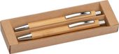 Zestaw piśmienniczy bambusowy