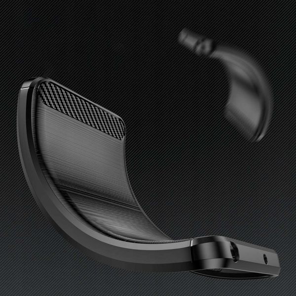 Spacecase Carbon Poco F6 5G Black zdjęcie 6