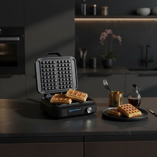 Gofrownica 2 GOFRY DUŻE CHRUPIĄCE MOCNA SZYBKA regulacja czasu na Arena.pl