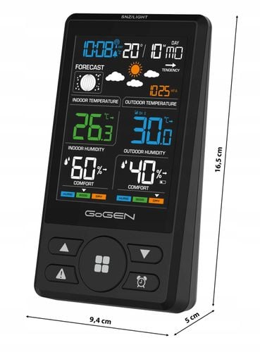 Stacja meteo Gogen - ME1250B na Arena.pl