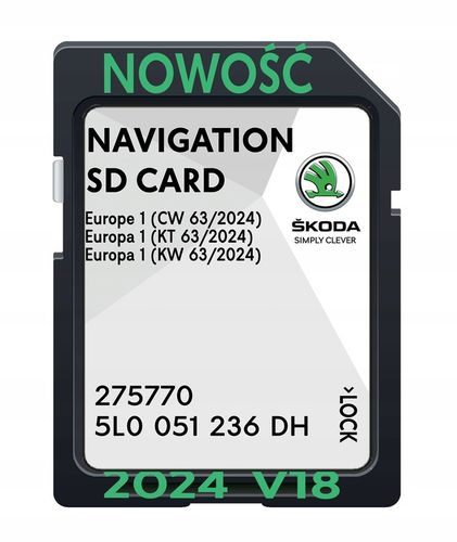 MAPA SKODA MIB2 SUPERB OCTAVIA YETI 2024 RADARY na Arena.pl