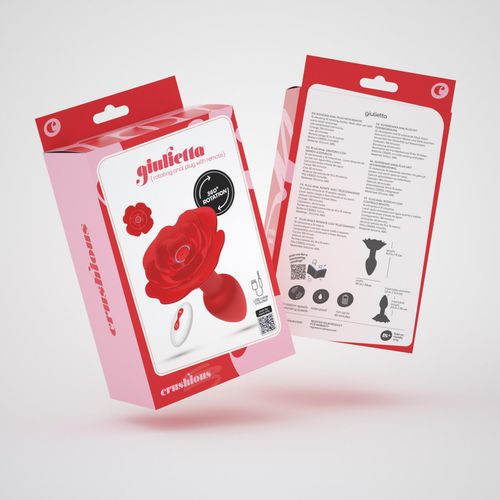 Crushious Giulietta Rotating Anal Plug With Remote na Arena.pl
