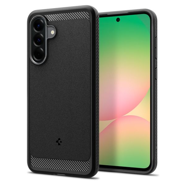 SPIGEN RUGGED ARMOR GALAXY A56 5G MATTE BLACK zdjęcie 1