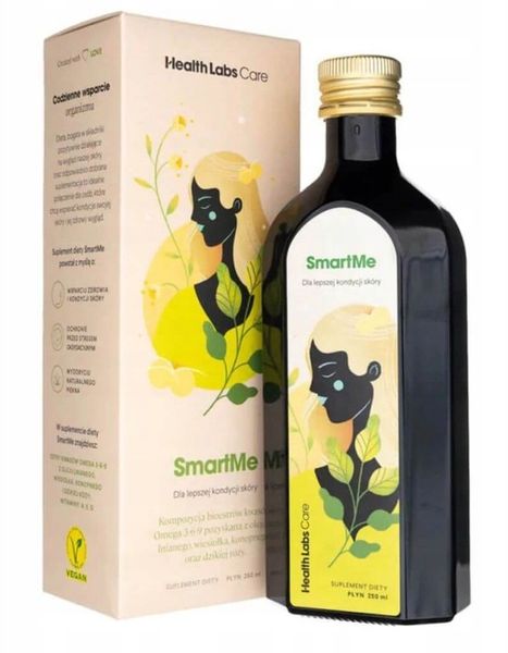 Health Labs Care SmartMe omega 3 6 9 witamina E 250ml Bananowo Pomarańczowy zdjęcie 2