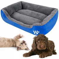 LEGOWISKO MIĘKKIE PLUSZOWE POSŁANIE DLA PSA KOTA 55x45 SOFA M