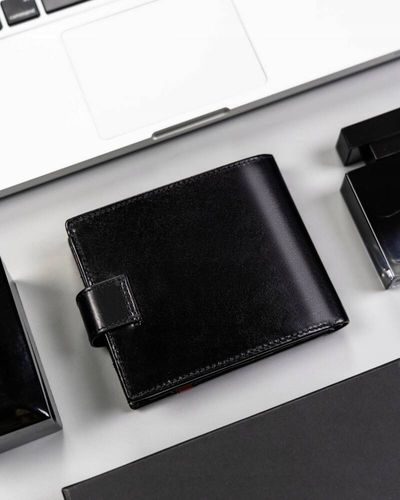 elegancki, skórzany portfel męski - rovicky na Arena.pl