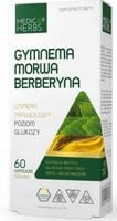 Gymnema Morwa Berberyna 60 kapsułek MEDICA HERBS