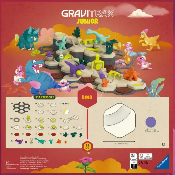 Gravitrax Junior. Zestaw startowy Dino zdjęcie 3