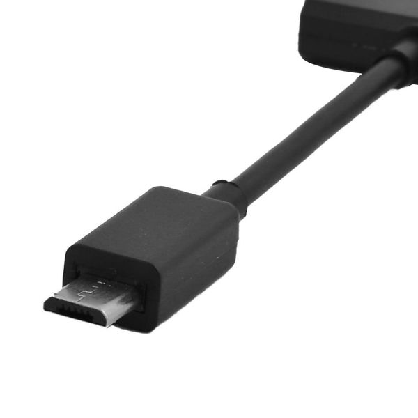 HUB 1x microUSB 2x USB tablet ANDROID OTG myszka zdjęcie 3