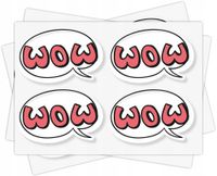 Naklejki ETYKIETY REKLAMOWE dowolny KSZTAŁT nadruk grafika LOGO 72 szt.