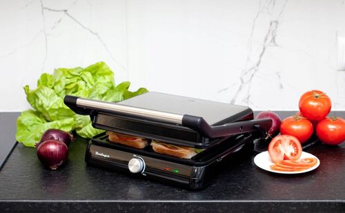 Opiekacz BERLINGER grill elektryczny| toster panini | rozkładany 180° na Arena.pl