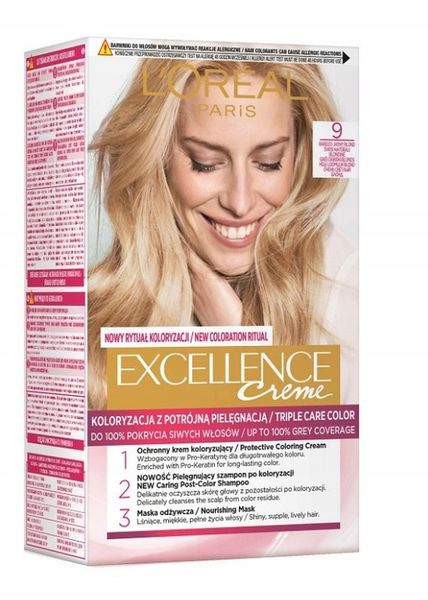L'Oreal Excellence Farba Do Włosów 9 zdjęcie 2