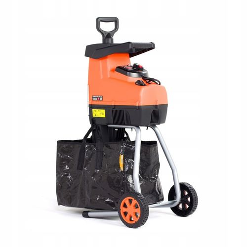 ROZDRABNIACZ ELEKTRYCZNY FREZOWY DO GAŁĘZI 2800W RĘBAK DO DREWNA POJEMNIK na Arena.pl