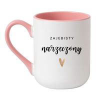 Elegant Biało-Różowy 330 ml