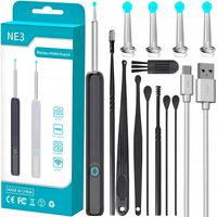 SMART OTOSKOP KAMERA CZYSZCZENIE USZU WOSK WIFI HD APLIKACJA ENDOSKOP