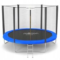 TRAMPOLINA ogrodowa MOTION drabinka 244cm FT8 2,44 na dwór do zabawy dzieci