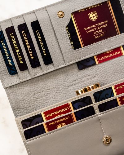 portfel damski skórzany ptn ph24-lfl-7049 green na Arena.pl