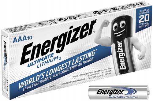 BATERIA LITOWA BAT-AAA-LITHIUM/E*P10 AAA ENERGIZER na Arena.pl