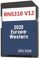 VW VOLKSWAGEN SEAT SKODA KARTA SD RNS 310 MAPA PASSAT GOLF CADDY NAJNOWSZA