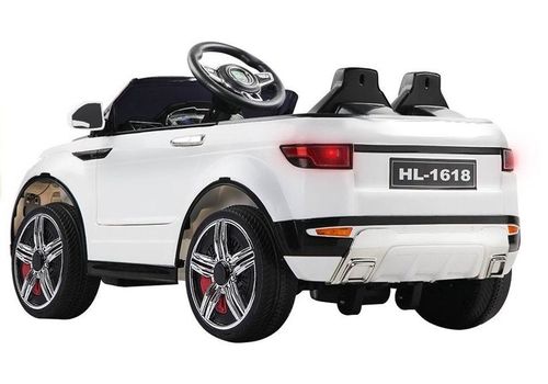 Auto na akumulator HL1618 Białe na Arena.pl