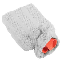 Termofor gumowy szary sweterek duży 2l na wodę pokrowiec ogrzewacz