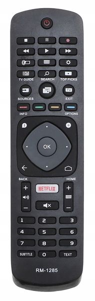 PILOT Do TV Telewizora LCD LED PHILIPS NETFLIX 1285 zdjęcie 1