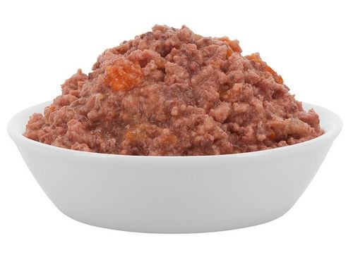 Zdrowa karma bez GMO dla starszych kotów - Lucky Lou DRÓB i WOŁOWINA 125g na Arena.pl