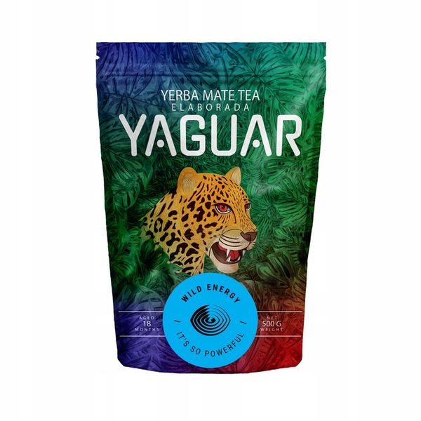 Yerba Mate Yaguar Wild Energy Energia 0,5kg 500g zdjęcie 6