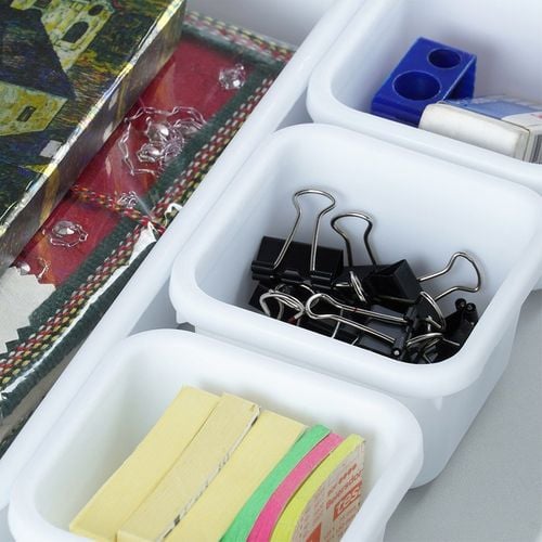 Organizer do szuflady biały modułowy 8 szt. na Arena.pl