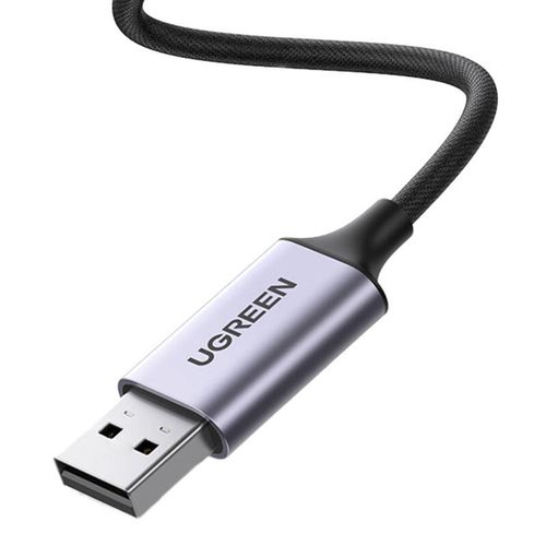 adapter audio ugreen cm477, usb do mini jack 3.5mm aux (szary) na Arena.pl