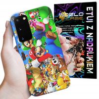 ETUI CASE DO SAMSUNG S20 - SUPER MARIO BROS BAJKI WZORY WYBÓR