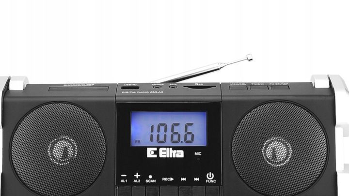 RADIO MAJA PLL USB CZARNY ODBIORNIK ELTRA zdjęcie 3