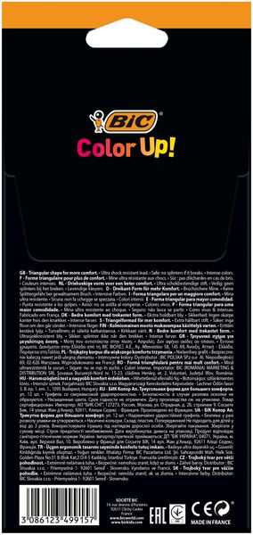 Kredki Bic Evolution Color Up 12Kol 9157 zdjęcie 2