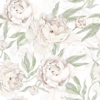 Tapeta Piwonie W30 270 cm płótno