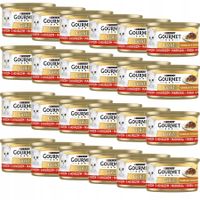 Gourmet Gold Karma dla kota Sauce Delight z wołowiną 85 g x 24 sztuki
