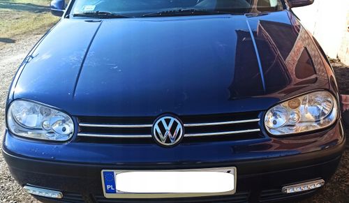 VW GOLF IV 4 - Listwy CHROM GRILL atrapa Tuning na Arena.pl