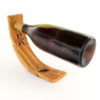 Stojak do Wina dla Mężczyzny + GRAWER Prezent na Dzień Chłopaka Urodziny